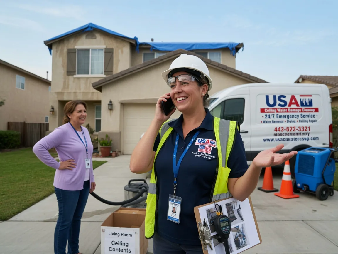 Ceiling Water Damage Restoration Woodson, TX FAQs